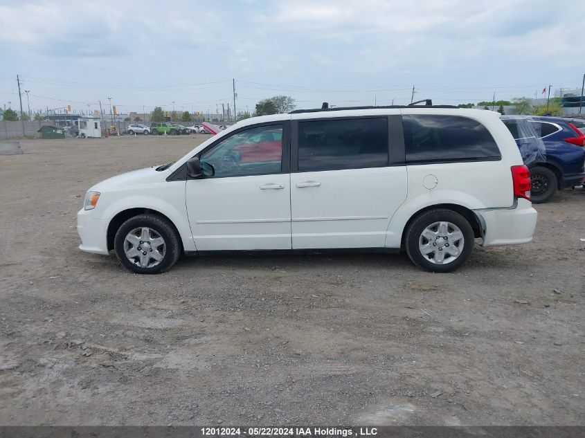 2012 Dodge Grand Caravan Se VIN: 2C4RDGBGXCR101099 Lot: 12012024