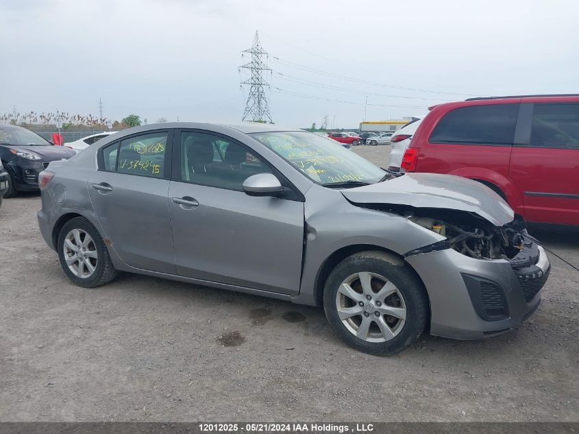 2011 Mazda Mazda3 VIN: JM1BL1UF1B1374845 Lot: 12012025