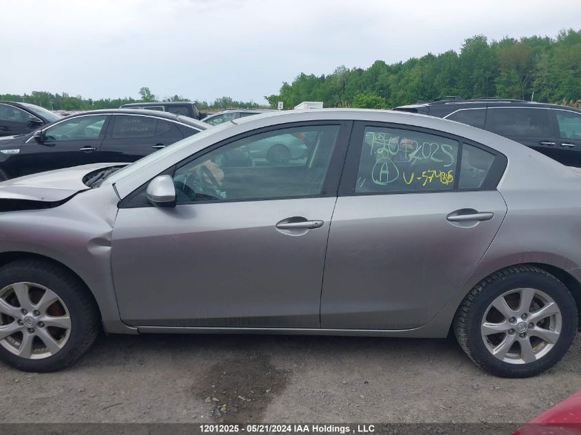 2011 Mazda Mazda3 VIN: JM1BL1UF1B1374845 Lot: 12012025