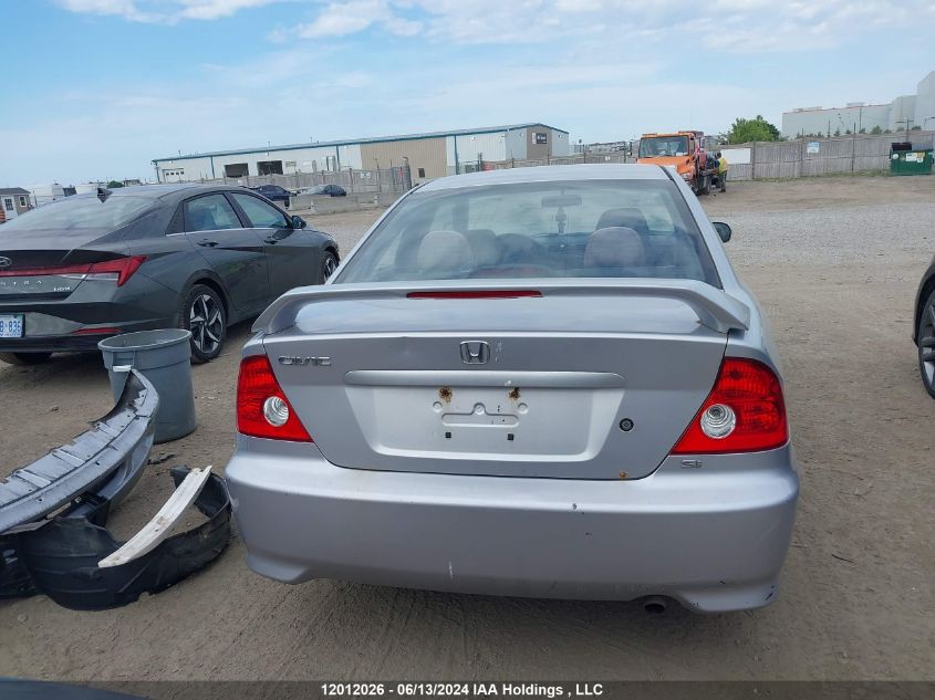 2004 Honda Civic VIN: 1HGEM22904L802135 Lot: 12012026