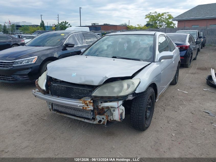 2004 Honda Civic VIN: 1HGEM22904L802135 Lot: 12012026