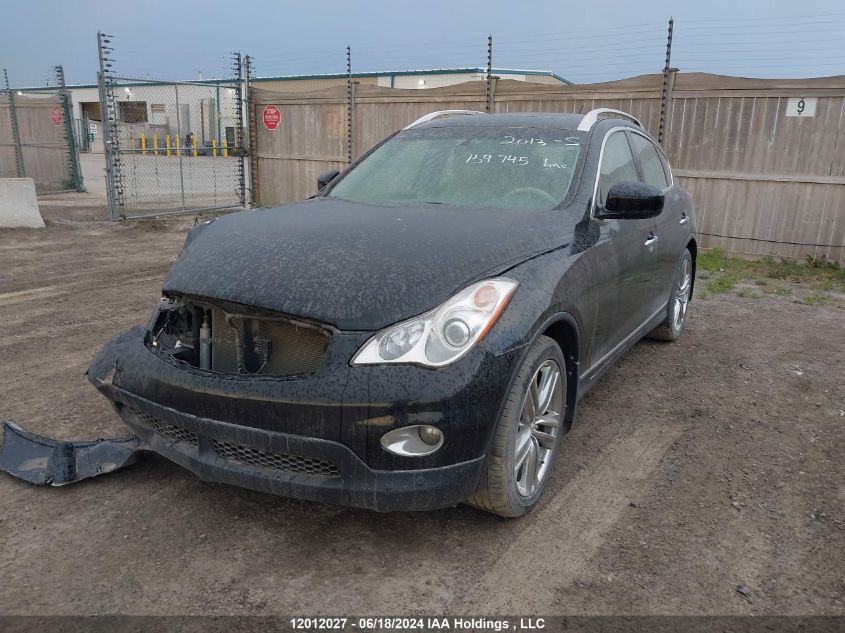 2013 Infiniti Ex37 Journey VIN: JN1BJ0HR5DM481910 Lot: 12012027