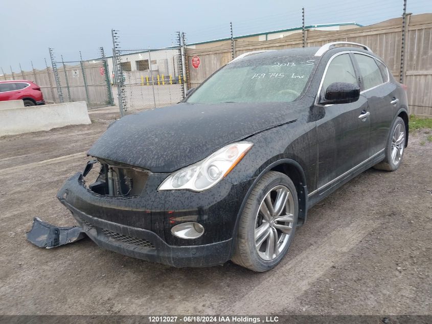 2013 Infiniti Ex37 Journey VIN: JN1BJ0HR5DM481910 Lot: 12012027