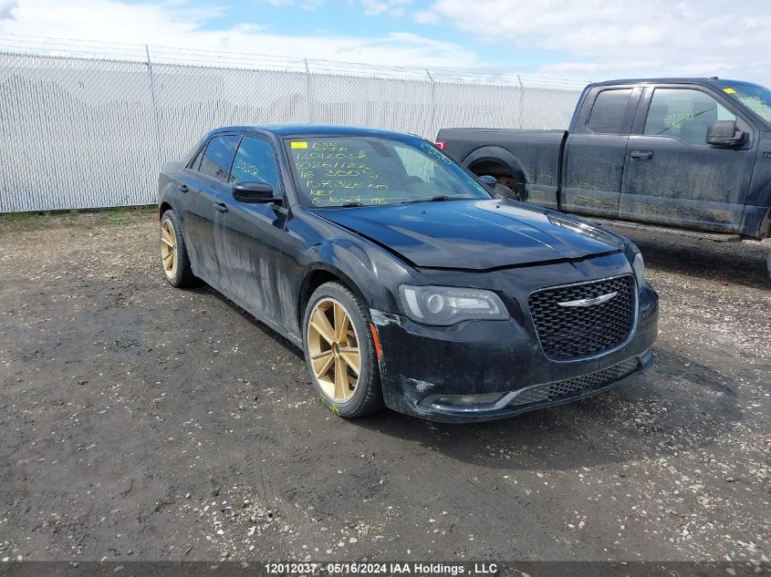 2016 Chrysler 300 S VIN: 2C3CCABG3GH261122 Lot: 12012037