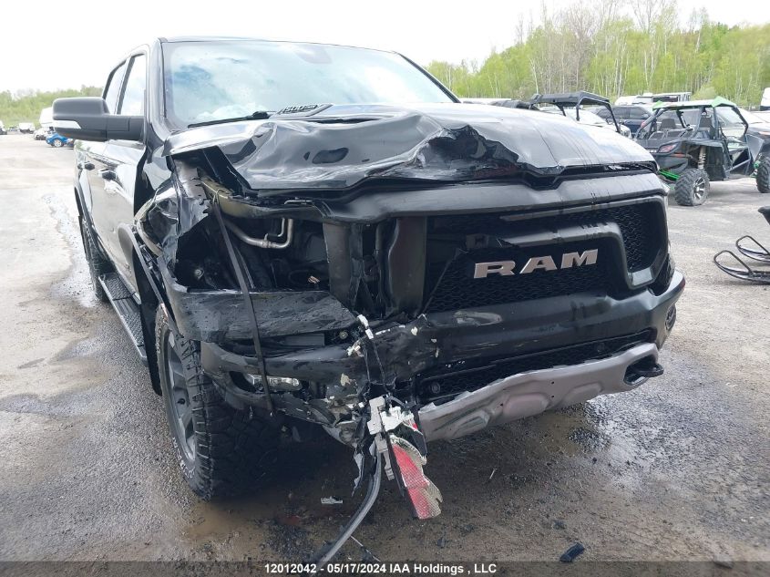 2019 Ram 1500 Rebel VIN: 1C6SRFLT5KN863526 Lot: 12012042