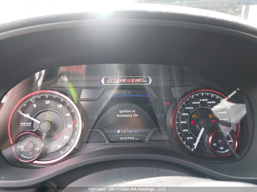 2019 Ram 1500 Rebel VIN: 1C6SRFLT5KN863526 Lot: 12012042