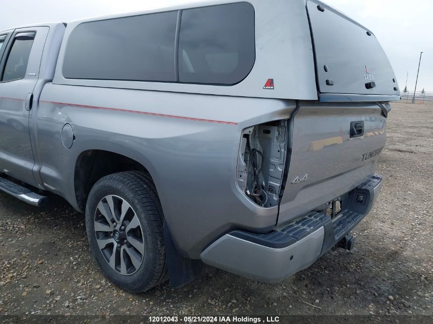 2018 Toyota Tundra Limited 5.7L V8 VIN: 5TFBY5F11JX696486 Lot: 12012043