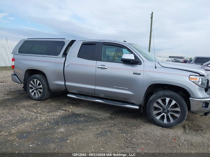 2018 Toyota Tundra Limited 5.7L V8 VIN: 5TFBY5F11JX696486 Lot: 12012043