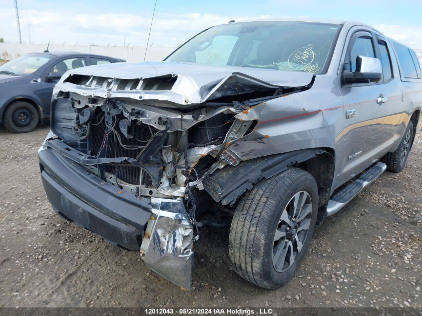 2018 Toyota Tundra Limited 5.7L V8 VIN: 5TFBY5F11JX696486 Lot: 12012043