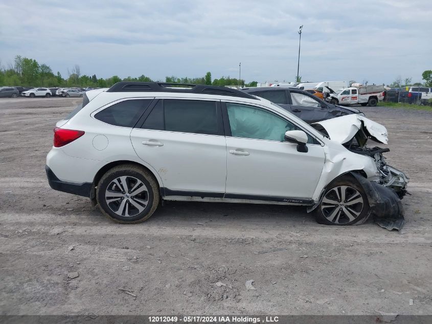 2018 Subaru Outback 2.5I Limited VIN: 4S4BSDNC9J3370341 Lot: 12012049