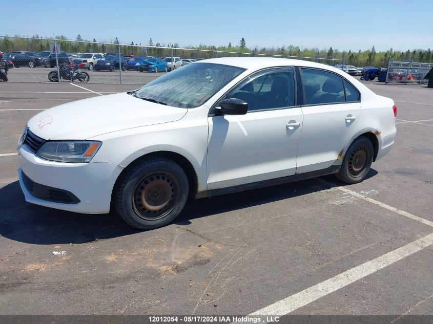 2013 Volkswagen Jetta Sedan VIN: 3VW1K7AJ7DM364222 Lot: 12012054