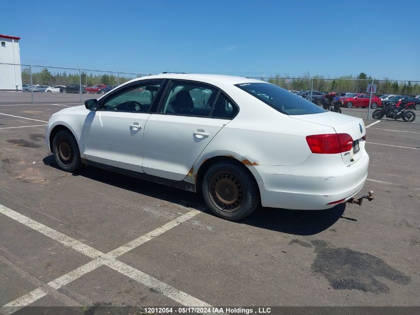 2013 Volkswagen Jetta Sedan VIN: 3VW1K7AJ7DM364222 Lot: 12012054