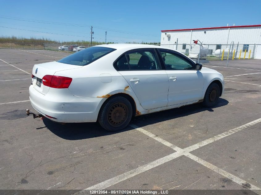 2013 Volkswagen Jetta Sedan VIN: 3VW1K7AJ7DM364222 Lot: 12012054