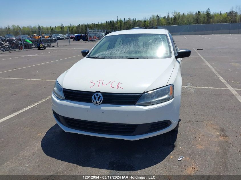 2013 Volkswagen Jetta Sedan VIN: 3VW1K7AJ7DM364222 Lot: 12012054