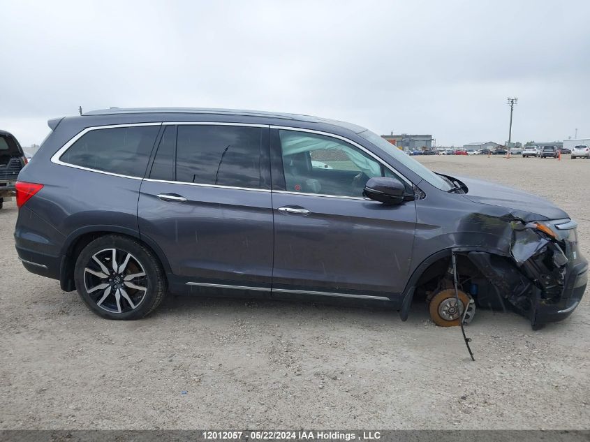 2021 Honda Pilot VIN: 5FNYF6H9XMB501802 Lot: 12012057