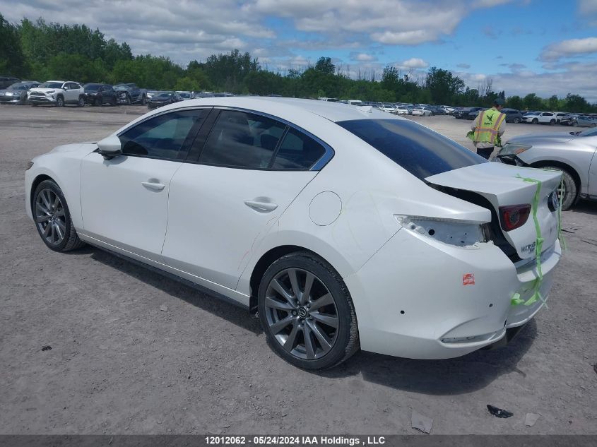 2020 Mazda Mazda3 VIN: 3MZBPBDM2LM137663 Lot: 12012062