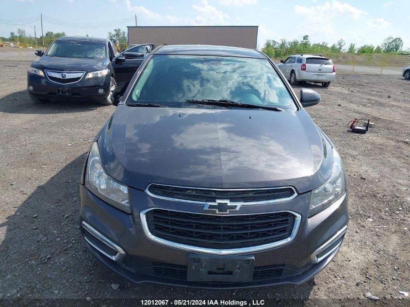 2015 Chevrolet Cruze Lt VIN: 1G1PC5SB5F7253616 Lot: 12012067