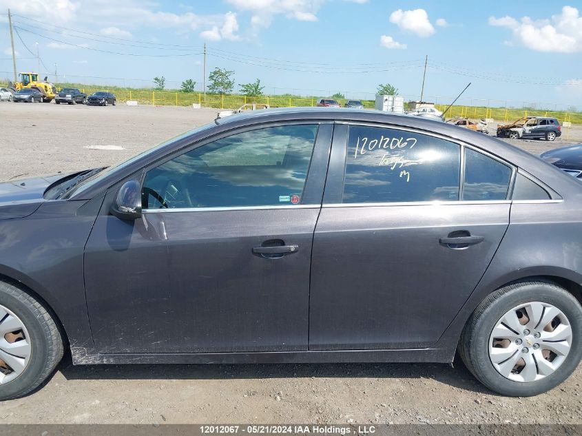 2015 Chevrolet Cruze Lt VIN: 1G1PC5SB5F7253616 Lot: 12012067