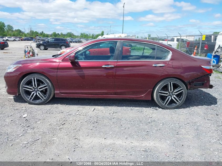 2016 Honda Accord VIN: 1HGCR2F04GA808881 Lot: 12012068