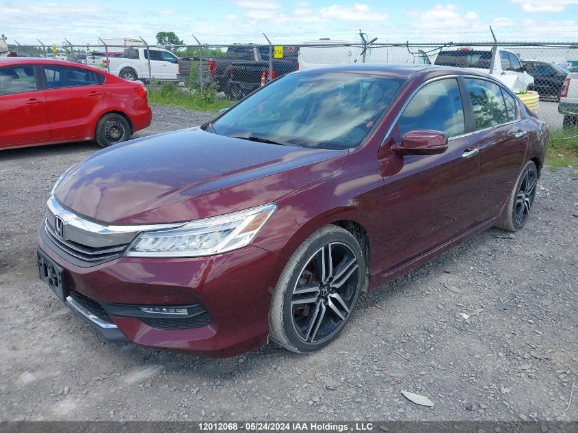 2016 Honda Accord VIN: 1HGCR2F04GA808881 Lot: 12012068