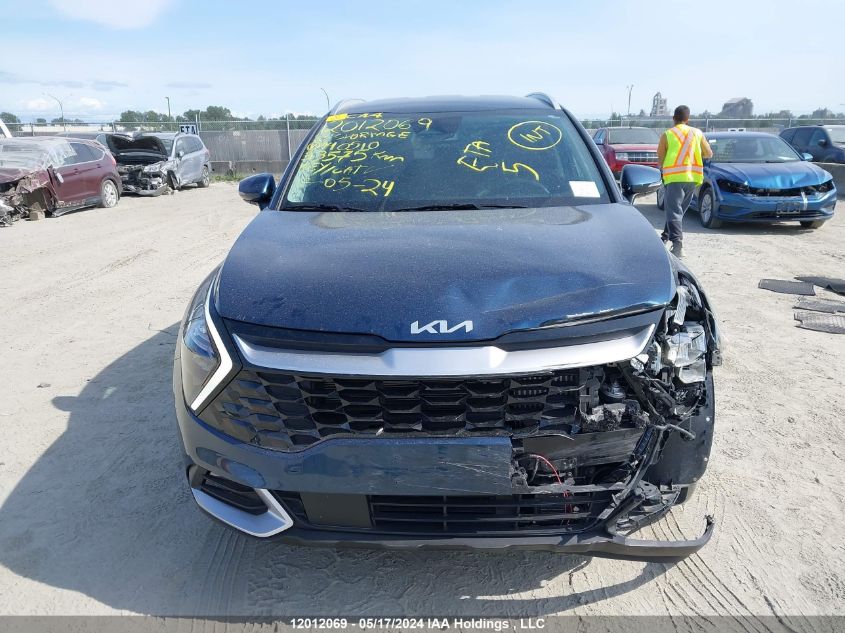 2023 Kia Sportage Hybrid VIN: KNDPVCAG3P7040510 Lot: 12012069