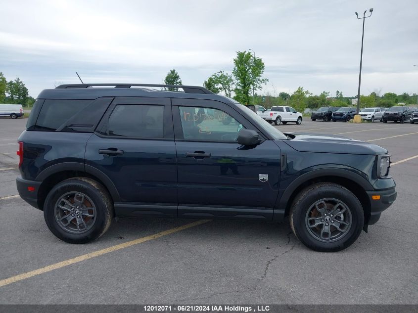 2023 Ford Bronco Sport Big Bend VIN: 3FMCR9B67PRE13256 Lot: 12012071