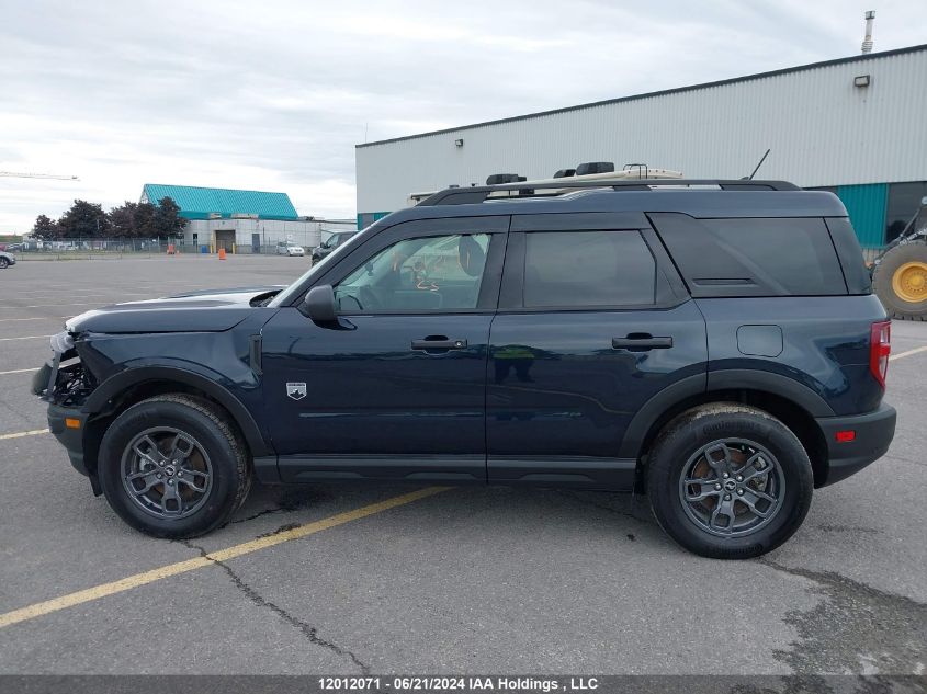 2023 Ford Bronco Sport Big Bend VIN: 3FMCR9B67PRE13256 Lot: 12012071