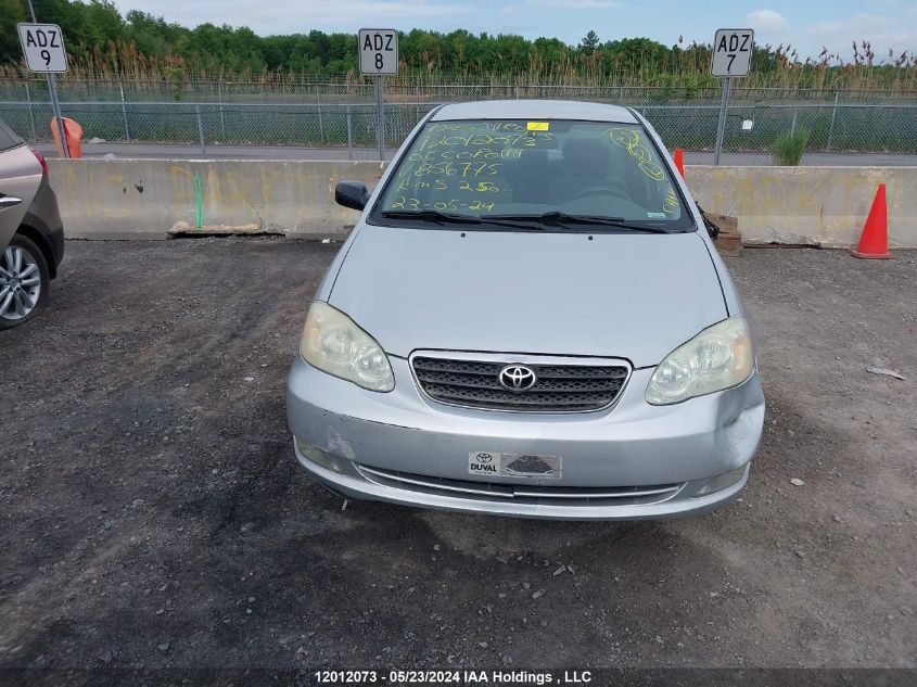 2005 Toyota Corolla Ce/Le/S VIN: 2T1BR32E05C856775 Lot: 12012073