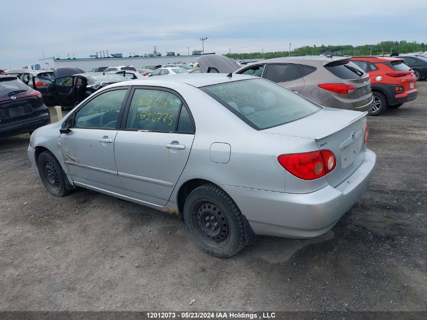 2005 Toyota Corolla Ce/Le/S VIN: 2T1BR32E05C856775 Lot: 12012073