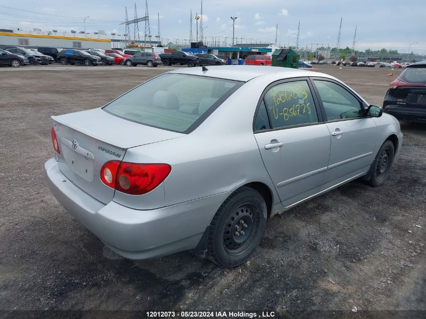 2005 Toyota Corolla Ce/Le/S VIN: 2T1BR32E05C856775 Lot: 12012073