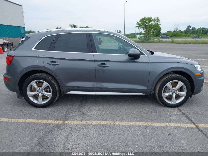 2018 Audi Q5 Premium Plus VIN: WA1BNAFY8J2105723 Lot: 12012079