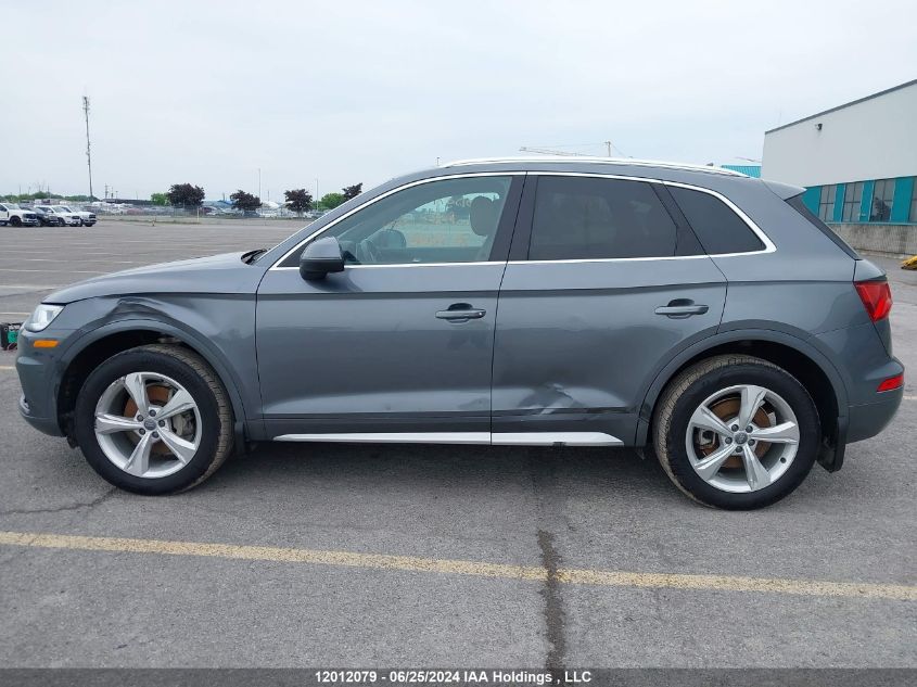 2018 Audi Q5 Premium Plus VIN: WA1BNAFY8J2105723 Lot: 12012079