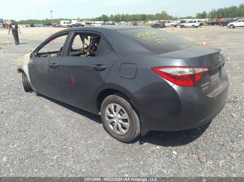 2015 Toyota Corolla Le VIN: 2T1BURHE8FC375635 Lot: 12012084