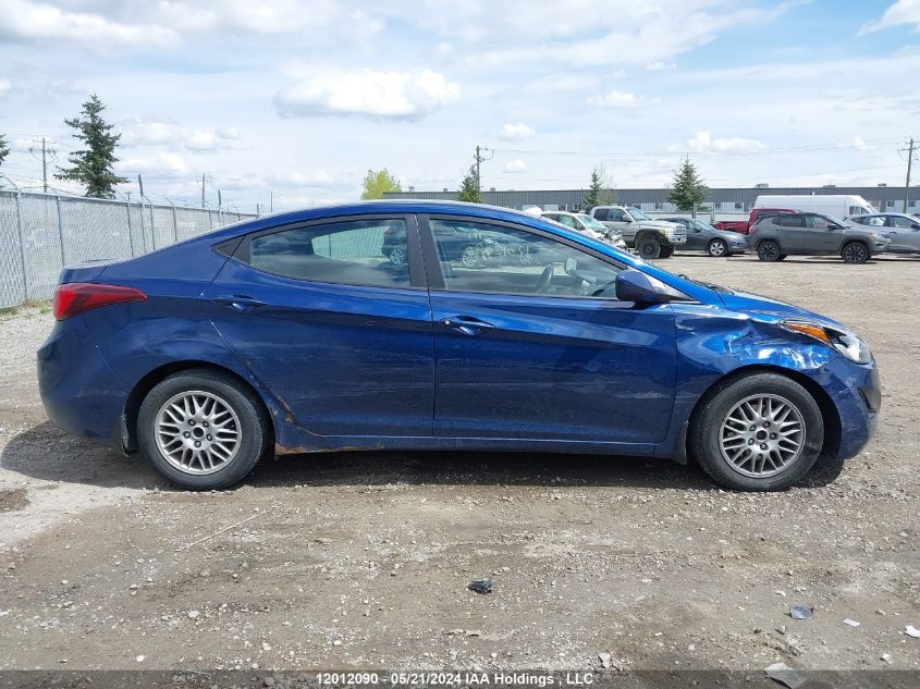 2016 Hyundai Elantra Se/Sport/Limited VIN: 5NPDH4AE3GH661983 Lot: 12012090