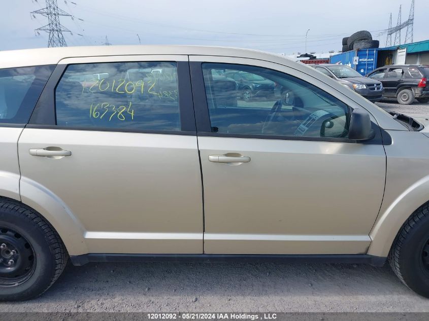 2010 Dodge Journey Se VIN: 3D4PG4FBXAT163384 Lot: 12012092