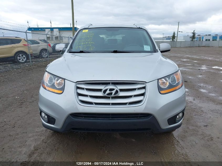 2011 Hyundai Santa Fe Se VIN: 5XYZHDAG2BG024350 Lot: 12012094