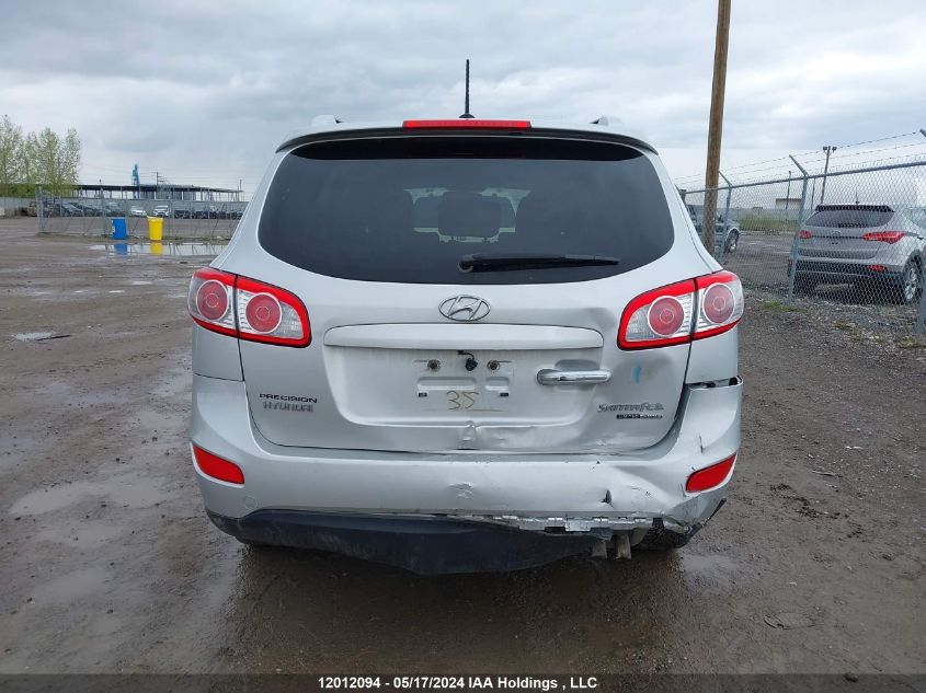 2011 Hyundai Santa Fe Se VIN: 5XYZHDAG2BG024350 Lot: 12012094