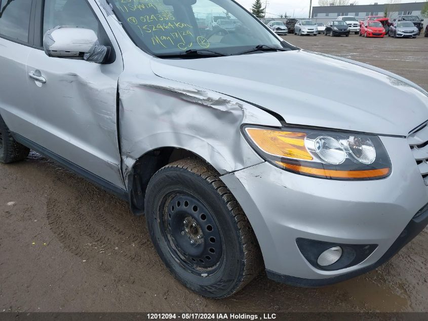 2011 Hyundai Santa Fe Se VIN: 5XYZHDAG2BG024350 Lot: 12012094