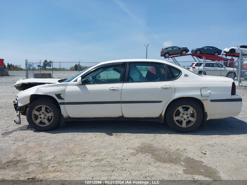 2005 Chevrolet Impala VIN: 2G1WF52E559370669 Lot: 12012096
