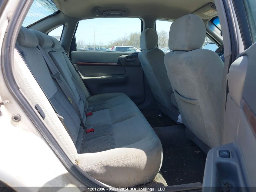 2005 Chevrolet Impala VIN: 2G1WF52E559370669 Lot: 12012096