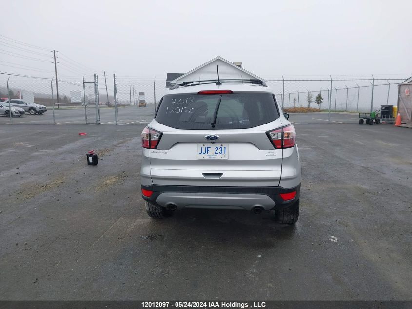 2018 Ford Escape Se VIN: 1FMCU0GDXJUA13046 Lot: 12012097