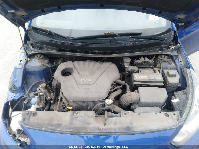 2014 Hyundai Accent Gls/Gs VIN: KMHCT4AE3EU652208 Lot: 12012104