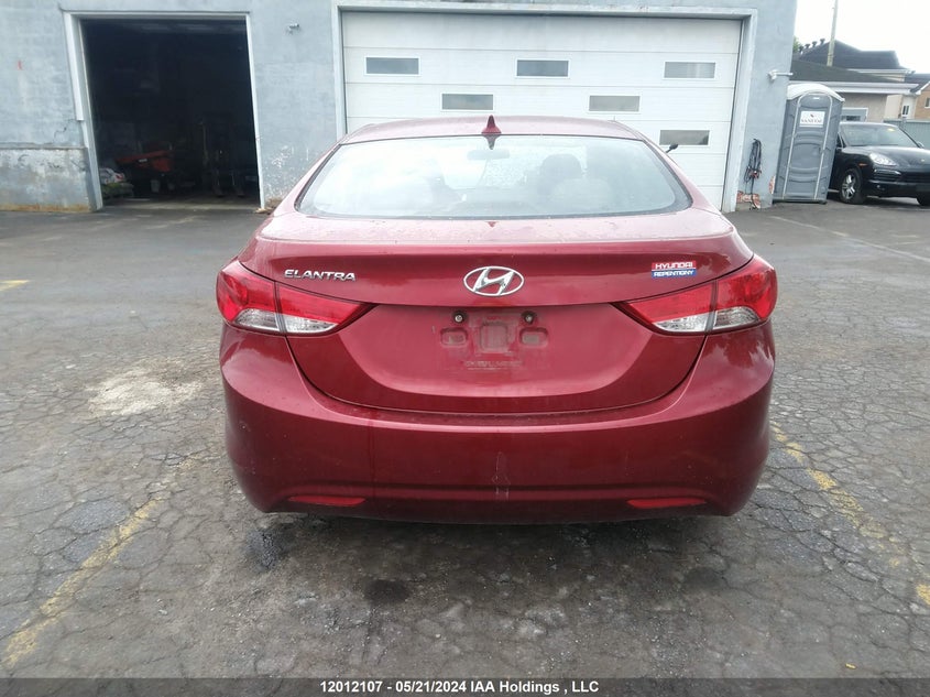 2013 Hyundai Elantra Gl VIN: 5NPDH4AE2DH312759 Lot: 12012107