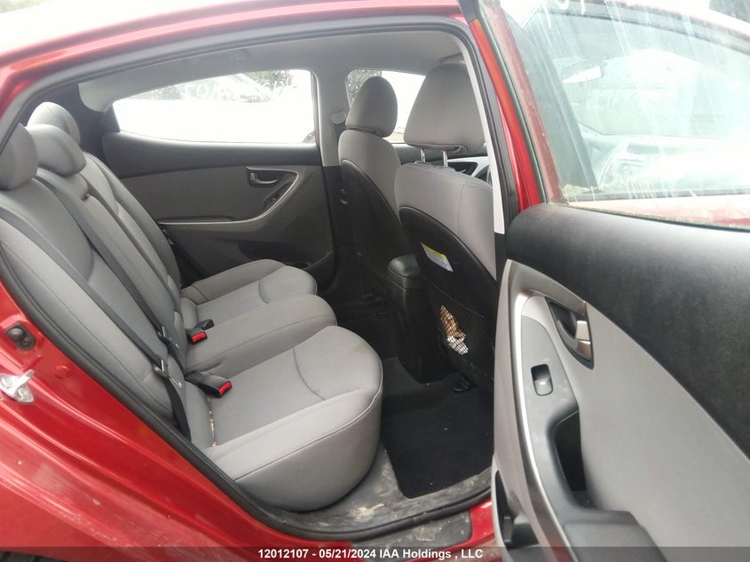 2013 Hyundai Elantra Gl VIN: 5NPDH4AE2DH312759 Lot: 12012107