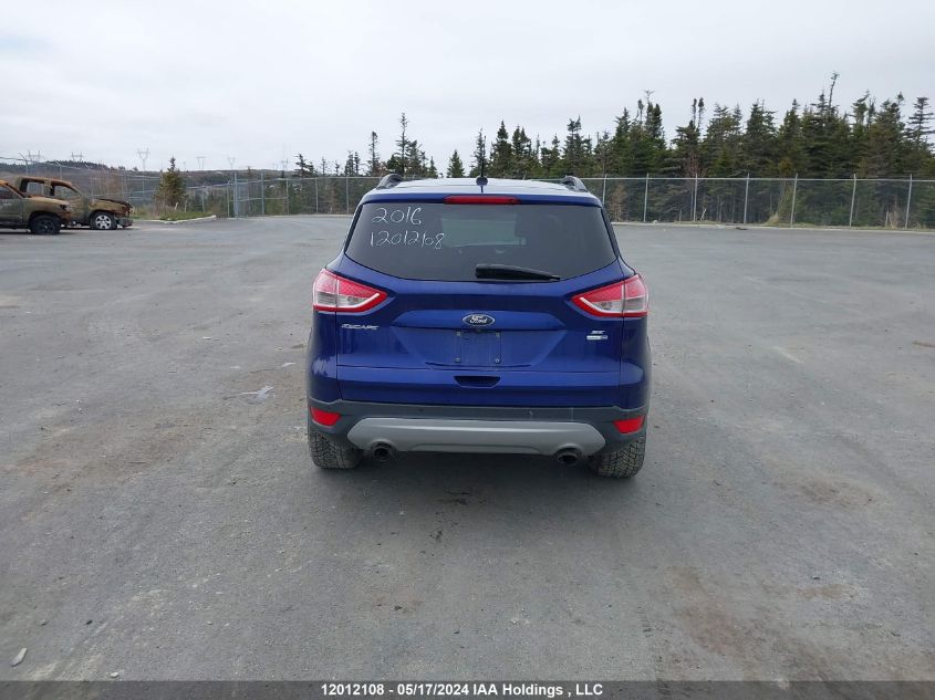2016 Ford Escape Se VIN: 1FMCU9GX2GUA86676 Lot: 12012108