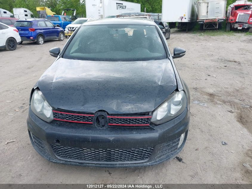 2010 Volkswagen Gti VIN: WVWHV7AJ8AW423217 Lot: 12012127