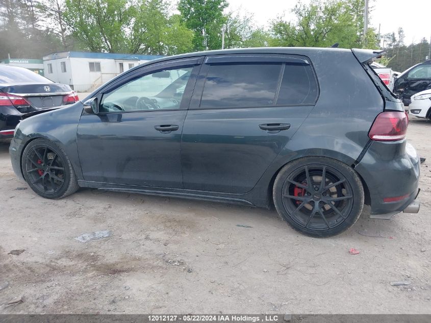 2010 Volkswagen Gti VIN: WVWHV7AJ8AW423217 Lot: 12012127