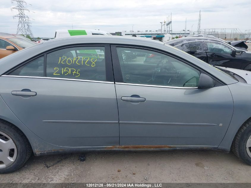 2007 Pontiac G6 VIN: 1G2ZG58N274215175 Lot: 12012128