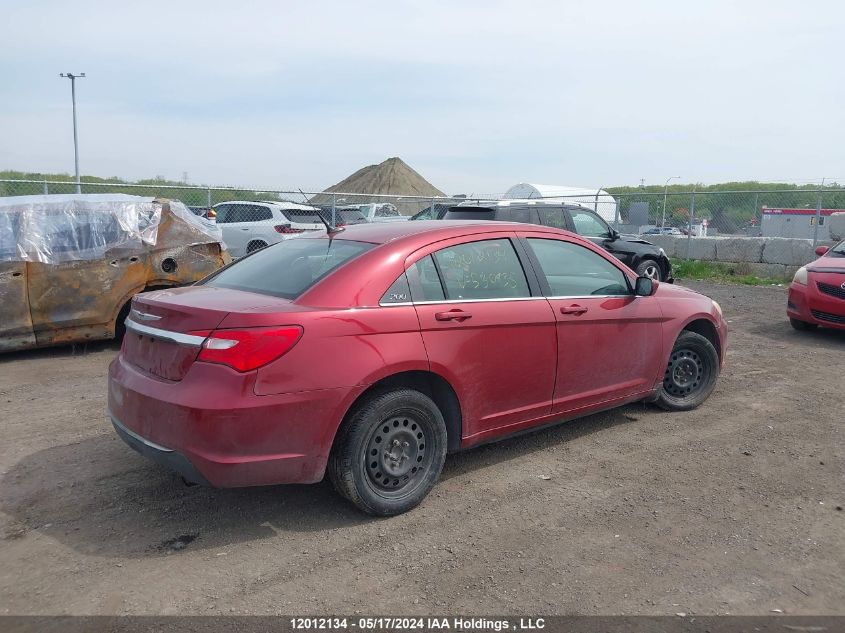 2011 Chrysler 200 Lx VIN: 1C3BC4FB4BN530935 Lot: 12012134