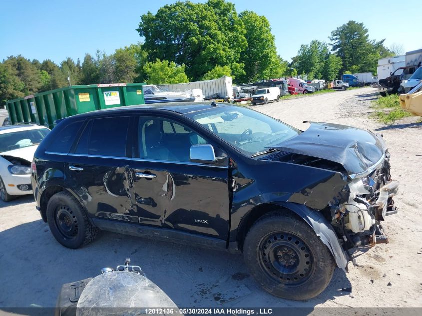 2010 Lincoln Mkx VIN: 2LMDJ8JC8ABJ26984 Lot: 12012136